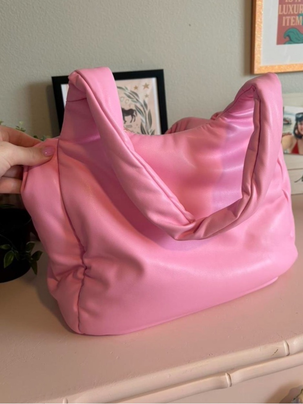 a new day Pink Padded Shoulder Bag